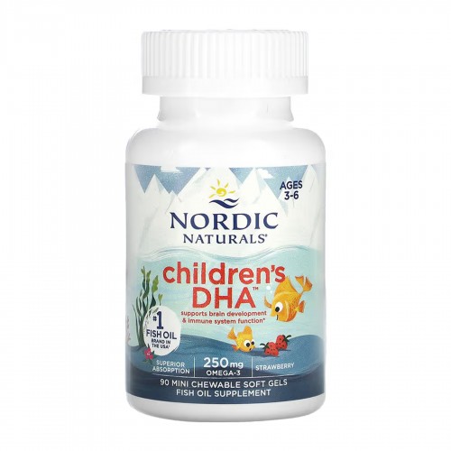 Children's DHA - 90 mini softgels 2023-10-5953 Nordic Naturals Children's DHA - 90 mini softgels 2023-10-5953 Nordic Naturals