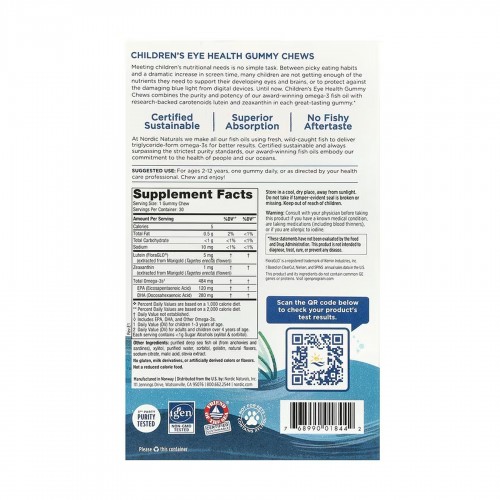 Nordic Naturals Children's Eye Health - 30 gummies 2023-10-5947 Nordic Naturals Children's Eye Health - 30 gummies 2023-10-5947