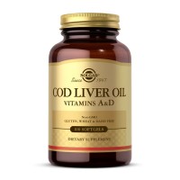 Cod Liver Oil Vitamins A&D - 100 softgels Cod Liver Oil Vitamins A&D - 100 softgels