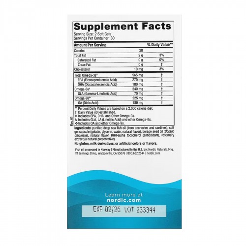 Complete Omega - 60 softgels 2023-10-5950 Nordic Naturals Complete Omega - 60 softgels 2023-10-5950 Nordic Naturals