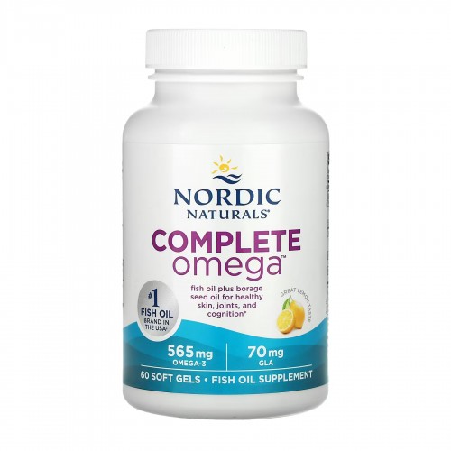 Complete Omega - 60 softgels 2023-10-5950 Nordic Naturals Complete Omega - 60 softgels 2023-10-5950 Nordic Naturals
