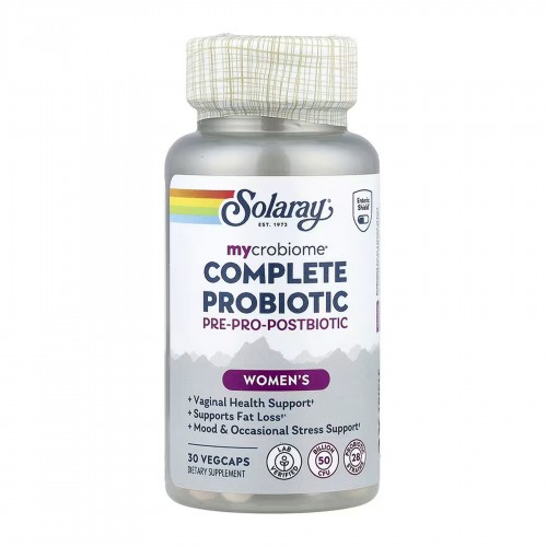 Complete Probiotic Women's - 30 vcaps 2024-11-0256 Solaray Complete Probiotic Women's - 30 vcaps 2024-11-0256 Solaray