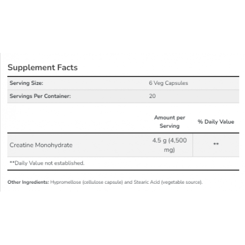 Creatine 750mg - 120 caps 2022-10-1406 Now Foods Creatine 750mg - 120 caps 2022-10-1406 Now Foods