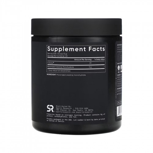 Creatine Monohydrate - 300g 2023-10-6184 Sport Research Creatine Monohydrate - 300g 2023-10-6184 Sport Research