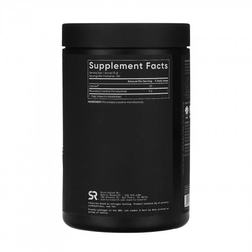Creatine Monohydrate - 500g 2023-10-6178 Sport Research Creatine Monohydrate - 500g 2023-10-6178 Sport Research