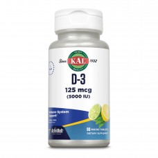 D-3 5000 IU 125mcg - 90 tabs Lemon Lime D-3 5000 IU 125mcg - 90 tabs Lemon Lime