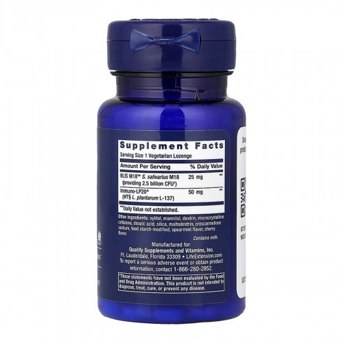 FLORASSIST® Probiotic Oral Hygiene - 30 vegetarian lozenges 2023-10-6822 Life Extension FLORASSIST® Probiotic Oral Hygiene - 30 vegetarian lozenges 2023-10-6822 Life Extension