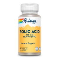 Folic Acid 470 mcg (800 mcg DFE) - 100 caps Folic Acid 470 mcg (800 mcg DFE) - 100 caps