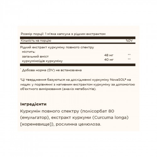 Full Spectrum Curcumin 88mg - 60 softgels 2023-10-4153 Solgar Full Spectrum Curcumin 88mg - 60 softgels 2023-10-4153 Solgar