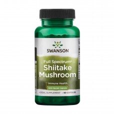 Full Spectrum Shiitake Mushroom 500mg - 60 caps Full Spectrum Shiitake Mushroom 500mg - 60 caps