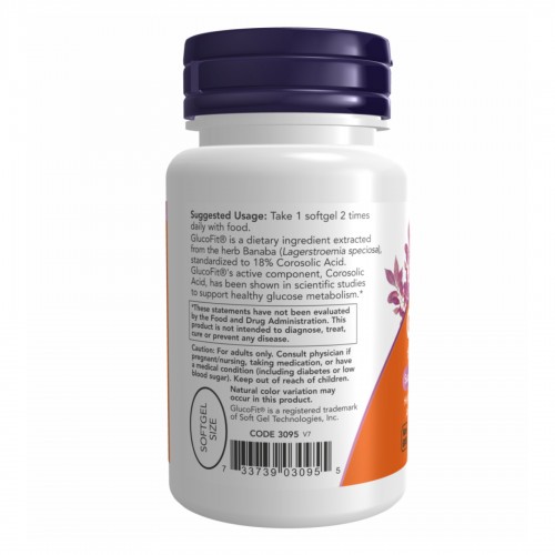 Glucofit(R) - 60 sgels 2022-10-1370 Now Foods Glucofit(R) - 60 sgels 2022-10-1370 Now Foods