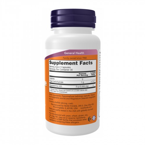 Glucosamine '1000' - 180 caps 2023-10-4602 Now Foods Glucosamine '1000' - 180 caps 2023-10-4602 Now Foods