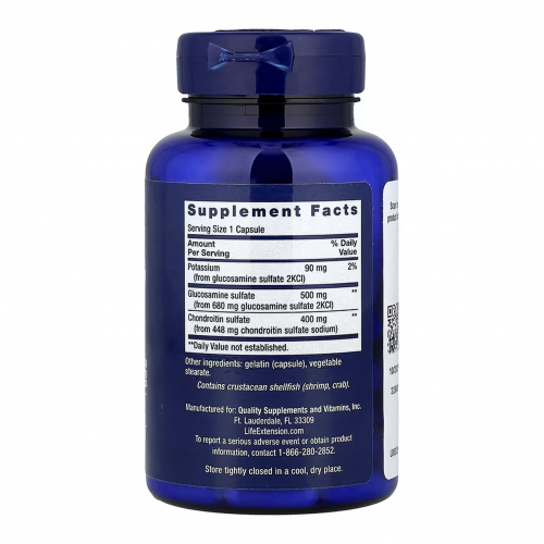 Glucosamine/Chondroitin - 90 caps 2023-10-3877 Life Extension Glucosamine/Chondroitin - 90 caps 2023-10-3877 Life Extension
