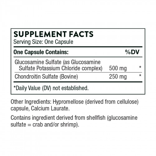 Glucosamine & Chondroitin - 90 caps 2023-10-3133 Thorne Glucosamine & Chondroitin - 90 caps 2023-10-3133 Thorne