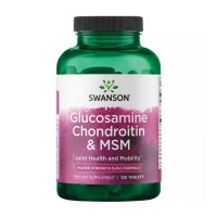 Glucosamine Chondroitin & Msm - Higher Strength - 120 tabs Glucosamine Chondroitin & Msm - Higher Strength - 120 tabs
