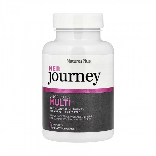 Her Journey Once Daily Multi - 30 tabs 2023-10-5541 Nature's Plus Her Journey Once Daily Multi - 30 tabs 2023-10-5541 Nature's Plus