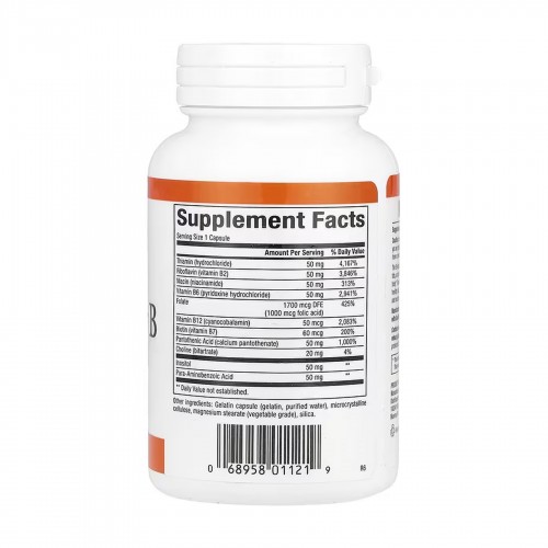 Hi Potency B Complex 50mg - 90 caps 2023-10-6538 Natural Factors Hi Potency B Complex 50mg - 90 caps 2023-10-6538 Natural Factors
