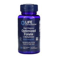 High Potency Optimized Folate 8500 mcg DFE - 30 tabs
