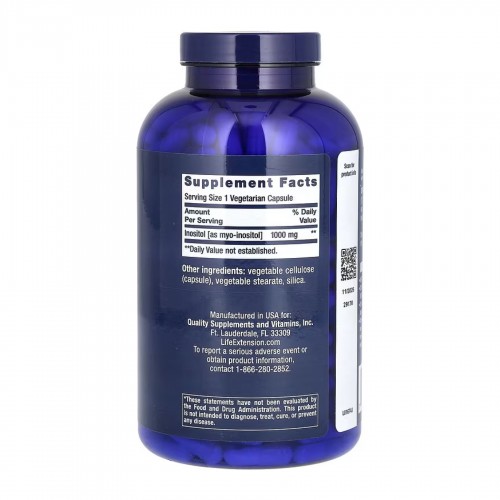 Inositol 1000mg - 360 vcaps 2023-10-4280 Life Extension Inositol 1000mg - 360 vcaps 2023-10-4280 Life Extension