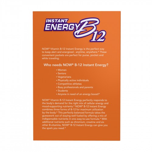 B-12 Instant Energy - 75 packets 2023-10-4538 Now Foods B-12 Instant Energy - 75 packets 2023-10-4538 Now Foods