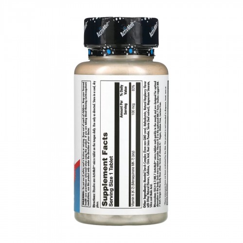 K-2 MK-7 ActivMelt 100 mcg - 60 tabs 2023-10-3419 KAL K-2 MK-7 ActivMelt 100 mcg - 60 tabs 2023-10-3419 KAL