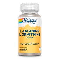 L-Arginine L-Ornithine 750mg - 50 vcaps L-Arginine L-Ornithine 750mg - 50 vcaps