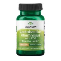 Lactobacillus Rhamnosus with Fos 5 Billion Cfu - 60 Qualicaps Lactobacillus Rhamnosus with Fos 5 Billion Cfu - 60 Qualicaps
