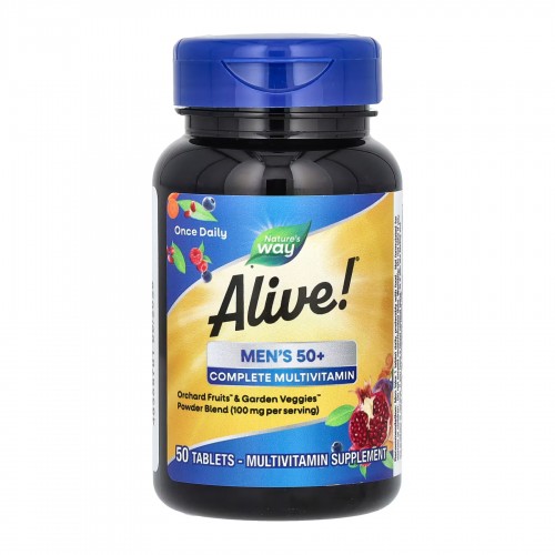 Men's 50+ Complete Multivitamin - 50 tabs 2022-10-1714 Nature's Way Men's 50+ Complete Multivitamin - 50 tabs 2022-10-1714 Nature's Way