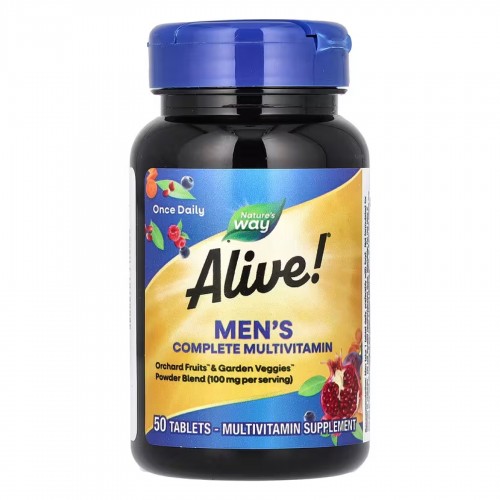 Men's Complete Multivitamin - 50 tabs 2022-10-1715 Nature's Way Men's Complete Multivitamin - 50 tabs 2022-10-1715 Nature's Way