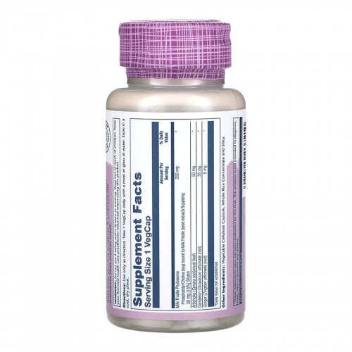 Solaray Milk Thistle Phytosome 200mg - 60 vcaps 2023-10-6875 Solaray Milk Thistle Phytosome 200mg - 60 vcaps 2023-10-6875