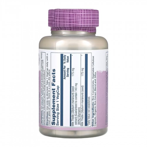 Milk Thistle Seed Extract 175mg - 120 vcaps 2023-10-6958 Solaray Milk Thistle Seed Extract 175mg - 120 vcaps 2023-10-6958 Solaray