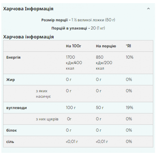 Maltodextrin - 1000g Unflavoured 2022-09-0027 MyProtein Maltodextrin - 1000g Unflavoured 2022-09-0027 MyProtein