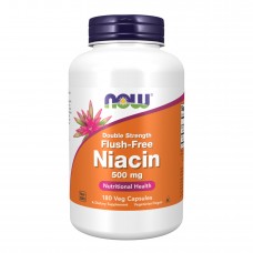 Niacin Flush-Free Double Strength 500 mg - 180 vcaps Niacin Flush-Free Double Strength 500 mg - 180 vcaps