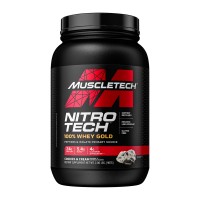 Nitro Tech 100% Whey Gold - 908g Cookies and Cream Nitro Tech 100% Whey Gold - 908g Cookies and Cream