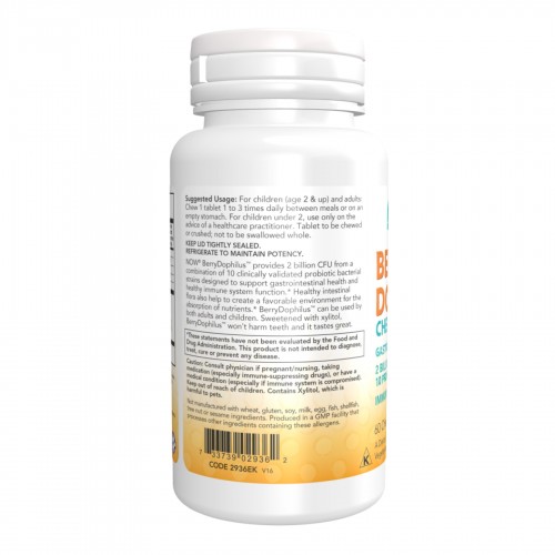 BerryDophilus™ Kids - 120 Chewables 2022-10-2609 Now Foods BerryDophilus™ Kids - 120 Chewables 2022-10-2609 Now Foods