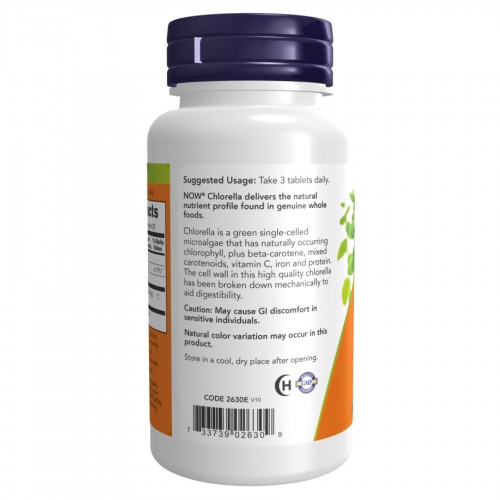 Chlorella 1000 mg - 60 Tabs 100-66-0079113-20 Now Foods Chlorella 1000 mg - 60 Tabs 100-66-0079113-20 Now Foods