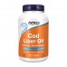 Cod Liver Oil 1000mg - 180 sgels 2022-10-2376 Now Foods