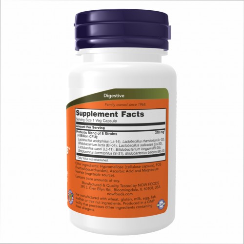 Gr8-Dophilus - 60 vcaps 2022-10-0691 Now Foods Gr8-Dophilus - 60 vcaps 2022-10-0691 Now Foods