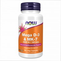 MEGA D-3 & MK-7 - 120 vcaps MEGA D-3 & MK-7 - 120 vcaps