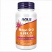 MEGA D-3 & MK-7 - 120 vcaps 2022-10-2058 Now Foods