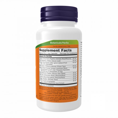 Menopause Support - 90 vcaps 2022-10-0104 Now Foods Menopause Support - 90 vcaps 2022-10-0104 Now Foods