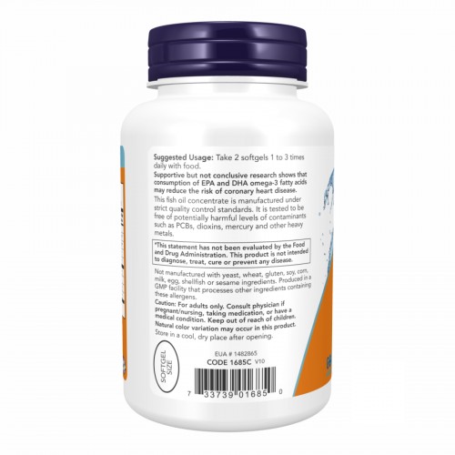 Omega-3 Mini Gels 500 mg - 180 sgels 2022-10-0062 Now Foods Omega-3 Mini Gels 500 mg - 180 sgels 2022-10-0062 Now Foods
