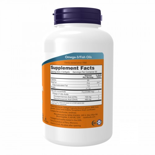 Super Omega EPA 1200mg 360/240 - 120 sgels 2022-10-0060 Now Foods Super Omega EPA 1200mg 360/240 - 120 sgels 2022-10-0060 Now Foods