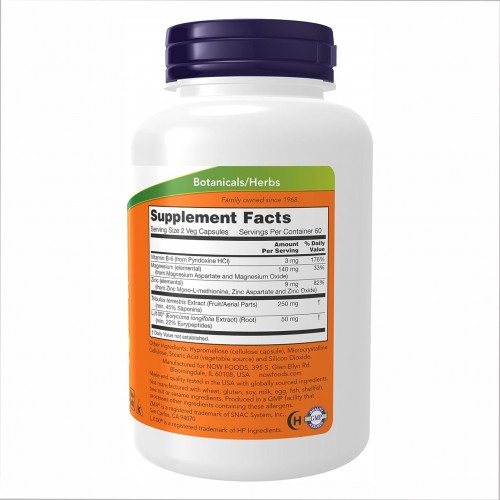 Testo Jack 100 - 120 vcaps 2022-10-0681 Now Foods Testo Jack 100 - 120 vcaps 2022-10-0681 Now Foods