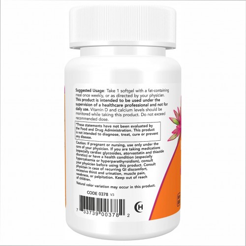 VIT D-3 50,000 IU - 50 sgels 2022-10-0913 Now Foods VIT D-3 50,000 IU - 50 sgels 2022-10-0913 Now Foods
