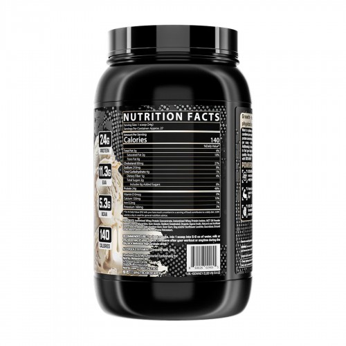100% Whey Protein - 913g Vanilla 2022-09-9933 Nutrex 100% Whey Protein - 913g Vanilla 2022-09-9933 Nutrex