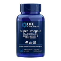 Super Omega-3 EPA/DHA Fish Oil, Sesame Lignans & Olive Extract - 120 Enteric coated softgels Super Omega-3 EPA/DHA Fish Oil, Sesame Lignans & Olive Extract - 120 Enteric coated softgels