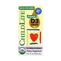 Organic Vitamin D3 Drops - 6.25 ml Organic Vitamin D3 Drops - 6.25 ml