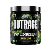 Outrage High‑Stim Pre‑Workout - 30 servings Lemon Lime Outrage High‑Stim Pre‑Workout - 30 servings Lemon Lime
