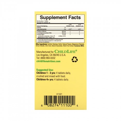 Probiotics with Colostrum Chewable - 90 tabs Natural Berry 2023-10-3471 ChildLife Essentials Probiotics with Colostrum Chewable - 90 tabs Natural Berry 2023-10-3471 ChildLife Essentials